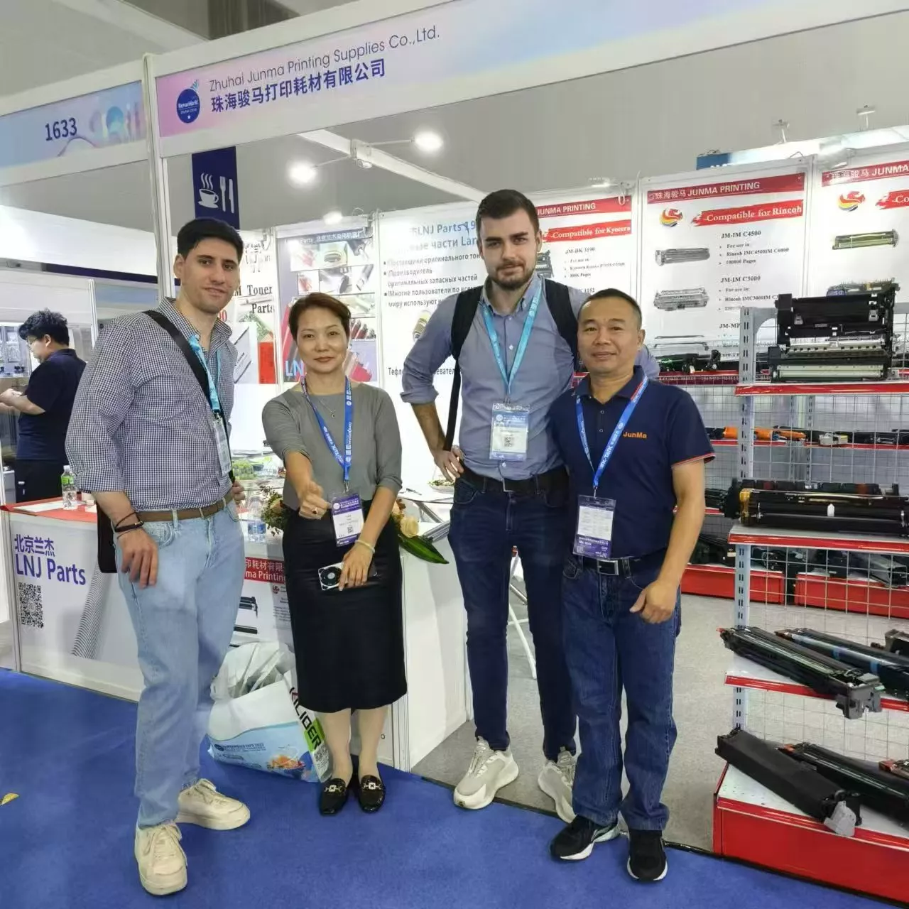 Meeting Overseas Clients at Exhibition
